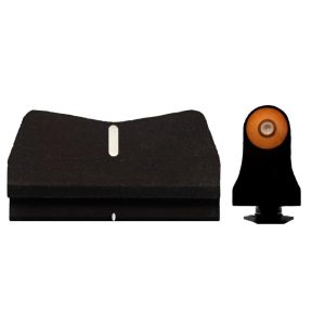 https3A2F2Fmedia.chattanoogashooting.com2Fimages2Fproduct2FAQGL0015P3N2FAQGL0015P3N.jpg XS Sight DXW2 Big Dot Sight for Glock Suppressor Hgt 17 19 22-24 26 27 31-36 - Orange
