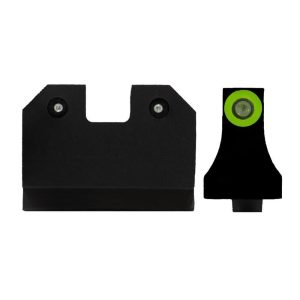 https3A2F2Fmedia.chattanoogashooting.com2Fimages2Fproduct2FAQGLR021P6G2FAQGLR021P6G.jpg XS Sight R3D Night Sights for Glock Suppressor 17 19 22-24 26 27 31-36 - Green
