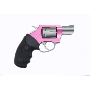 https3A2F2Fmedia.chattanoogashooting.com2Fimages2Fproduct2FAR522302FAR52230-1_1.jpg Charter Arms Pink Lady Handgun .22 LR 8rd Capacity 2" Barrel Pink with Full Size Black Grip