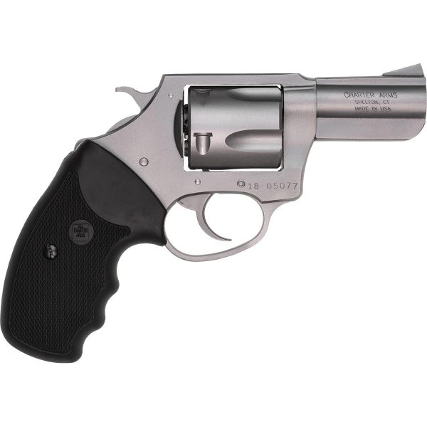 https3A2F2Fmedia.chattanoogashooting.com2Fimages2Fproduct2FAR744202FAR74420-2.jpg Charter Arms Bulldog Handgun 44 Spl 5/rd Capacity 2.5" Barrel Silver with Black Grip