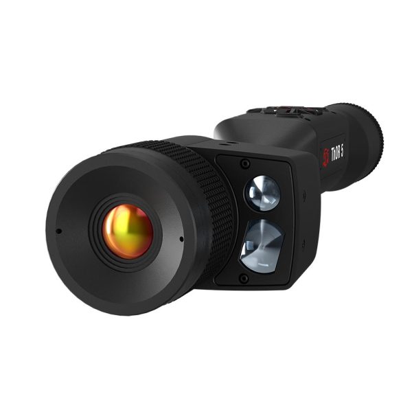 https3A2F2Fmedia.chattanoogashooting.com2Fimages2Fproduct2FASTIWST5319LRF2FASTIWST5319LRF-1.jpg ATN Thor 5 LRF Thermal Rifle Scope 3-12x 320x240 12 Micron Black