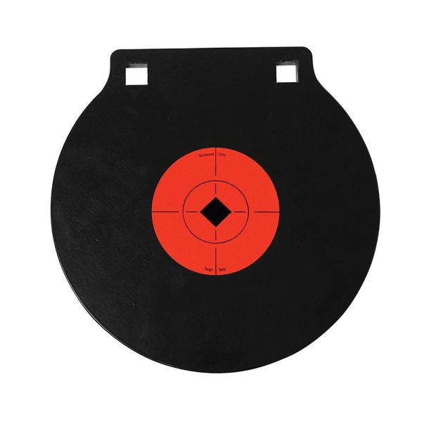 https3A2F2Fmedia.chattanoogashooting.com2Fimages2Fproduct2FBA476152FBA47615-1.jpg Birchwood Casey World of Targets Double Hole AR500 Gong 10" 3/8" Thick