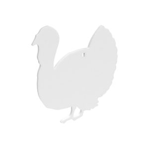 https3A2F2Fmedia.chattanoogashooting.com2Fimages2Fproduct2FBABC477082FBABC477081.jpg Birchwood Casey AR500 3/8" Steel 1 Hole Animal Silhouette Target - Turkey 1/ct