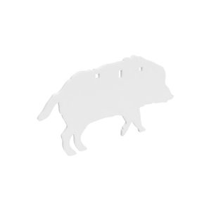 https3A2F2Fmedia.chattanoogashooting.com2Fimages2Fproduct2FBABC477092FBABC47709-1.jpg Birchwood Casey AR500 3/8" Silhouette Plate Target 3-Hole Boar