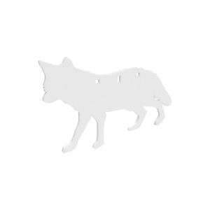 https3A2F2Fmedia.chattanoogashooting.com2Fimages2Fproduct2FBABC477112FBABC47711-1.jpg Birchwood Casey AR500 3/8" Silhouette Plate Target 3-Hole Coyote