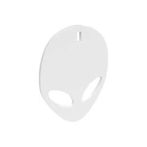 https3A2F2Fmedia.chattanoogashooting.com2Fimages2Fproduct2FBABC477172FBABC477171.jpg Birchwood Casey AR500 3/8" Steel 1 Hole Animal Silhouette Target - Alien 1/ct