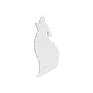 https3A2F2Fmedia.chattanoogashooting.com2Fimages2Fproduct2FBABC477182FBABC477181.jpg Birchwood Casey AR500 3/8" Steel 1 Hole Animal Silhouette Target - Howling Coyote 1/ct