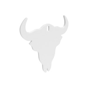 https3A2F2Fmedia.chattanoogashooting.com2Fimages2Fproduct2FBABC477192FBABC477191.jpg Birchwood Casey AR500 3/8" Steel 1 Hole Animal Silhouette Target - Skull 1/ct