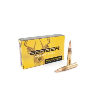 https3A2F2Fmedia.chattanoogashooting.com2Fimages2Fproduct2FBB600402F308-Win-168gr-Classic-Hunter-05_preview.jpg Berger Hunter Rifle Ammunition 308 Winchester 168gr OTM 20/rd