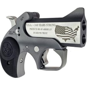 https3A2F2Fmedia.chattanoogashooting.com2Fimages2Fproduct2FBEBA30TH45LC4102FBEBA30TH45LC4101.jpg Bond Arms Limited Edition 30th Anniversary Handgun .45 Colt /410ga 2rd Capacity 3" Barrel w/ Small Rubber Grips