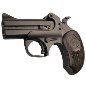 https3A2F2Fmedia.chattanoogashooting.com2Fimages2Fproduct2FBEBABJ45Colt4102FBEBABJ45Colt410_1.jpg Bond Arms Black Jack Derringer Handgun .45 LC/410 ga 2rd Capacity 3.5" Barrel Black Cerakote Frame/Gray Laminate Grips