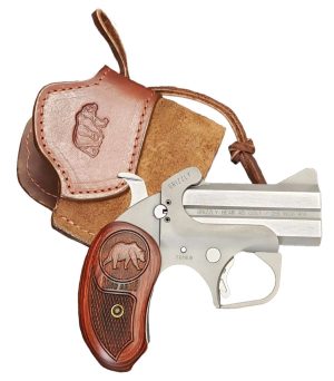 https3A2F2Fmedia.chattanoogashooting.com2Fimages2Fproduct2FBEBAGR454102FBEBAGR45410.jpg Bond Arms Grizzly 45 Colt/410 2rd Capacity 3" Barrel Extended Rosewood Grips