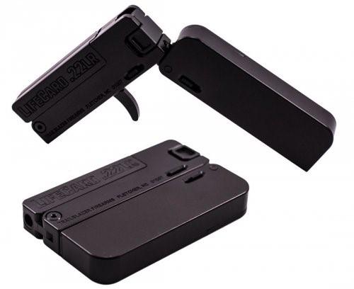 https3A2F2Fmedia.chattanoogashooting.com2Fimages2Fproduct2FBLLC12FBLLC1_1.jpg Trailblazer Firearms LifeCard Handgun .22LR Single Action 2 1/2" Barrel Black