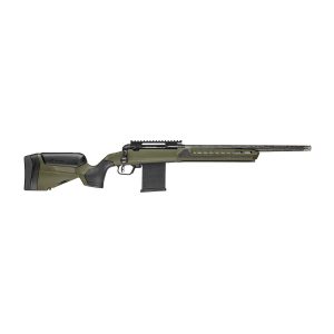 https3A2F2Fmedia.chattanoogashooting.com2Fimages2Fproduct2FBV326602FBV326581.jpg Savage 110 Ultralite Predator Rifle 6mm ARC 10rd Magazine 18" Threaded Barrel Hunter Green Synthetic Stock