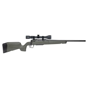Savage AXIS 2 XP Rifle 25-06 Rem 4rd Magazine 20" Threaded Barrel 3-9x40 Scope Synthetic Green Stock
