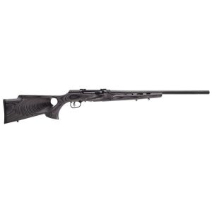 https3A2F2Fmedia.chattanoogashooting.com2Fimages2Fproduct2FBV472152FBV47215_1.jpg Savage A22 Target Thumbhole Rifle 22 LR 10/rd 22" Barrel Grey Wood