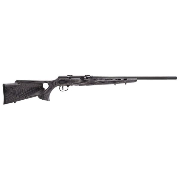 https3A2F2Fmedia.chattanoogashooting.com2Fimages2Fproduct2FBV472152FBV47215_1.jpg Savage A22 Target Thumbhole Rifle 22 LR 10/rd 22" Barrel Grey Wood