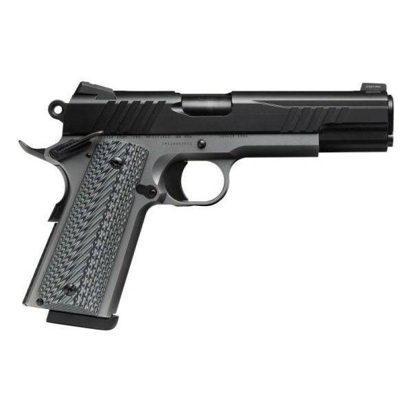 https3A2F2Fmedia.chattanoogashooting.com2Fimages2Fproduct2FBV672062FBV67206-1.jpg Savage 1911 Gov't Style Handgun 9mm Luger 10rd Magazines (2) 5" Barrel Black and Stainless