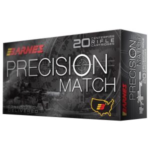 https3A2F2Fmedia.chattanoogashooting.com2Fimages2Fproduct2FBX320172FBarnes_Precision2520Match.jpg Barnes Precision Match Rifle Ammunition 223 Remington 55 gr Match Burner OTM BT 3215 fps 20/ct