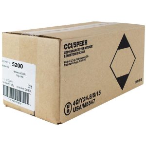 CCI Blazer Brass 9mm Luger Ammo - 1000 Rounds of Consistency and Precision CCI Blazer Brass Handgun Ammunition 9mm Luger 115 gr. FMJ 1145 fps 1000/ct Case (20-50ct)