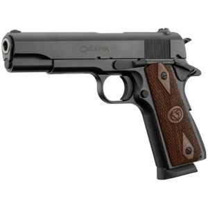 https3A2F2Fmedia.chattanoogashooting.com2Fimages2Fproduct2FCH440162FCH44016-1.jpg Chiappa 1911 Field Handgun 9mm Luger 10rd Magazine 5" Barrel Black with Walnut Grip