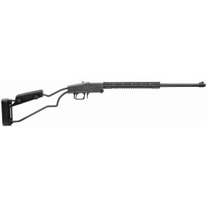 https3A2F2Fmedia.chattanoogashooting.com2Fimages2Fproduct2FCH5002732FCH500273-1.jpg Chiappa Big Badger Folding Shotgun .410 3" Chamber Single Shot 20" 1/2x28 Threaded Barrel Black