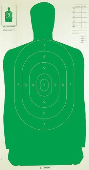 https3A2F2Fmedia.chattanoogashooting.com2Fimages2Fproduct2FCM407322FCM40732_1.jpg Champion LE Targets Paper Silhouette Target - 24" X 45" Green 100/Pack
