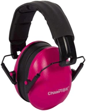 https3A2F2Fmedia.chattanoogashooting.com2Fimages2Fproduct2FCM409722FCM40972.jpg Champion Traps and Targets Pink Slim Passive Hearing Protection Ear Muffs