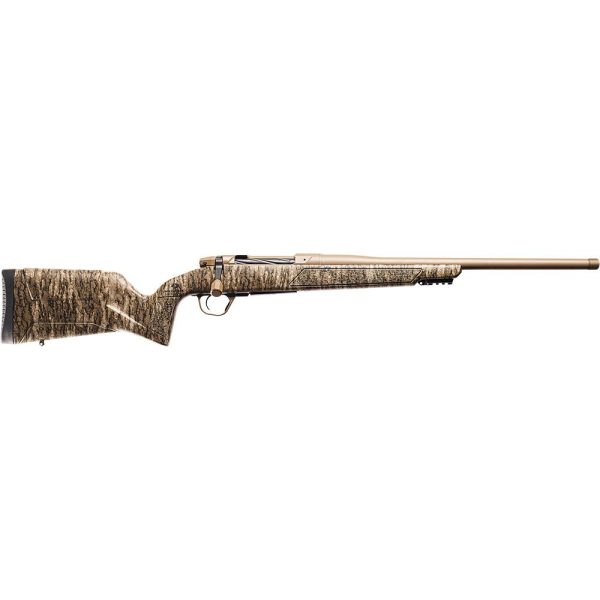 https3A2F2Fmedia.chattanoogashooting.com2Fimages2Fproduct2FCQ80115014012FCQ80115058012.jpg Christensen Evoke Rifle 6.5 PRC 4rd Magazine 22" FDE Cerakote Barrel Mossy Oak Polymer Stock