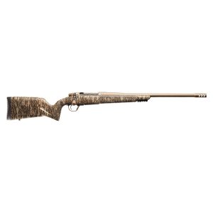 https3A2F2Fmedia.chattanoogashooting.com2Fimages2Fproduct2FCQ80115038012FCQ80115038001.jpg Christensen Arms Evoke Mossy Oak Rifle 7mm Backcountry 4rd Capacity 20'' FDE Cerakote Barrel Bottomlands Stock