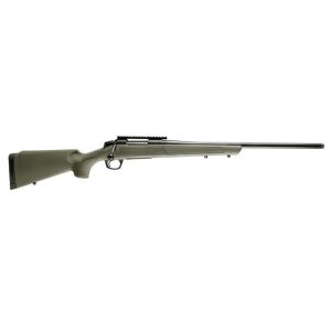 https3A2F2Fmedia.chattanoogashooting.com2Fimages2Fproduct2FCVCR3910G2FCVCR3900G.jpg CVA Cascade Rifle 7mm Rem Mag 3rd Capacity 24" Threaded Cerakote Black Barrel OD Green Stock 0 MOA Pic Rail