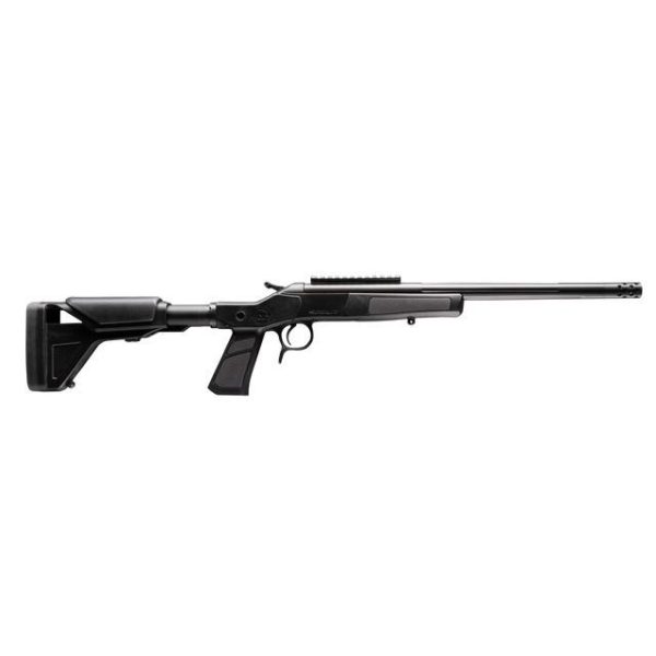 https3A2F2Fmedia.chattanoogashooting.com2Fimages2Fproduct2FCVCR4438XP2FCVCR4434XP1.jpg CVA Scout XP-SB Rifle 350 Legend Single Shot 16.5" Threaded Fluted Stainless Steel Barrel w/Graphite Black Stock