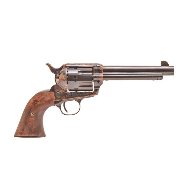 https3A2F2Fmedia.chattanoogashooting.com2Fimages2Fproduct2FDFSAR5C12FDFSAR5C1.jpg Standard Manufacturing Single Action Revolver .45 Colt 6rd Capacity 5.5" Barrel Case Colored Once Piece Fancy Grips