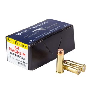 https3A2F2Fmedia.chattanoogashooting.com2Fimages2Fproduct2FDXDEP44FP2402FDXDEP44FP240_1.jpg Magnum Research Desert Eagles Bone Crusher Handgun Ammunition .44 Rem Mag 240gr FP 25/ct