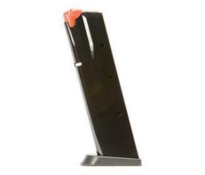 https3A2F2Fmedia.chattanoogashooting.com2Fimages2Fproduct2FDXMAG4013P2FDXMAG4013P.jpg Magnum Research Baby Desert Eagle Magazine Full and Semi-Compact Polymer Base .40 S&W 12/rd Black Steel