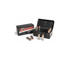 https3A2F2Fmedia.chattanoogashooting.com2Fimages2Fproduct2FDXP50JHP300B2FDXP50JHP300B.jpg Magnum Research Handgun Ammunition .50 AE 300 gr JHP 20/ct