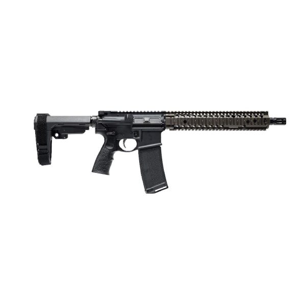 https3A2F2Fmedia.chattanoogashooting.com2Fimages2Fproduct2FED02088003850472FED0208800385047-3.jpg Daniel Defense GL/SSC Handgun 5.56 NATO 32rd Magazine 12.5" 1/2x28 Threaded Barrel Black