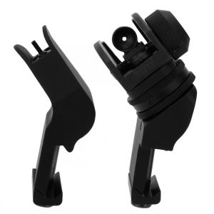 https3A2F2Fmedia.chattanoogashooting.com2Fimages2Fproduct2FEFIS0092FEFIS0091.jpg TacFire AR-15 45 Degree Rapid Transition Back Up Sights Black Aluminum