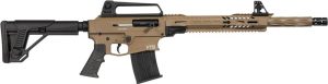 https3A2F2Fmedia.chattanoogashooting.com2Fimages2Fproduct2FEKHEDF121803F12FEKHEDF121803F1.jpg Escort DF12 Shotgun 12ga 5rd Magazine 18" Barrel FDE