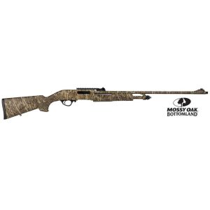 https3A2F2Fmedia.chattanoogashooting.com2Fimages2Fproduct2FEKHEFH2022TRBL2FMossyoakpump.jpg Escort Field Hunter Turkey Pump Shotgun 20ga 3" Chamber 4rd Capacity 22" Barrel Mossy Oak Bottomland Stock