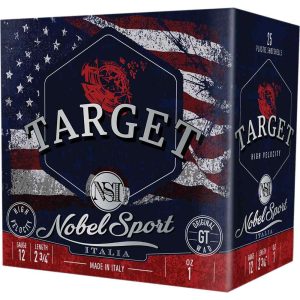https3A2F2Fmedia.chattanoogashooting.com2Fimages2Fproduct2FEPANS121FSC82FEPANS121FSC75-1_1.jpg Nobel NSI Target Nobel Speed Shotshell 12ga 2-3/4" 1oz 1300 fps #8 25/ct
