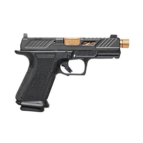 https3A2F2Fmedia.chattanoogashooting.com2Fimages2Fproduct2FEVSS10832FEVSS10831.jpg Shadow Systems MR920 Elite Optic Ready Handgun 9mm Luger 10rd Magazines(2) 4.5" Threaded Bronze Barrel Night Sights MA Compliant