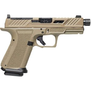 https3A2F2Fmedia.chattanoogashooting.com2Fimages2Fproduct2FEVSS10882FEVSS1088.jpg Shadow Systems MR920 Elite Optic Ready FDE Handgun 9mm Luger 10rd Magazines(2) 4.5" Threaded Stainless Barrel Night Sights MA Compliant