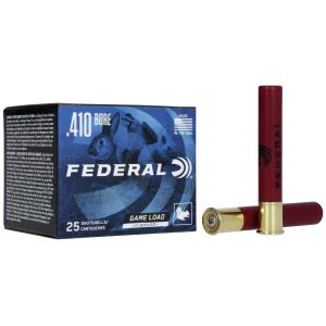 https3A2F2Fmedia.chattanoogashooting.com2Fimages2Fproduct2FFAH41342FFAH4134_1.jpg Federal Game-Shok Upland Hi-Brass Load Shotshells .410 ga 3" 11/16 oz 1135 fps #4 25/ct