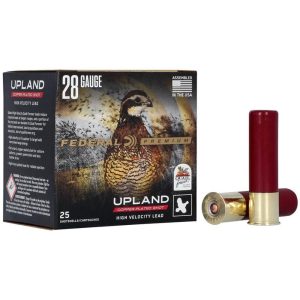 https3A2F2Fmedia.chattanoogashooting.com2Fimages2Fproduct2FFAP28382FFAP2838-1.jpg Federal Premium Upland Quail Forever High Velocity 28ga 2 3/4" 3/4oz #8 25/ct