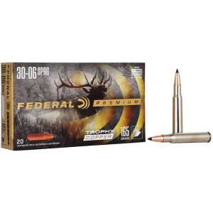 https3A2F2Fmedia.chattanoogashooting.com2Fimages2Fproduct2FFAP3006TC22FFAP3006TC2-1.jpg Federal Premium Trophy Copper Rifle Ammunition .30-06 Sprg 165 gr TC 2800 fps 20/ct