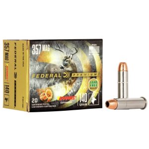 https3A2F2Fmedia.chattanoogashooting.com2Fimages2Fproduct2FFAP357XB12FFAP357XB1_1.jpg Federal Barnes Expander Handgun Ammunition .357 Mag 140gr Solid 1400 fps 20/ct