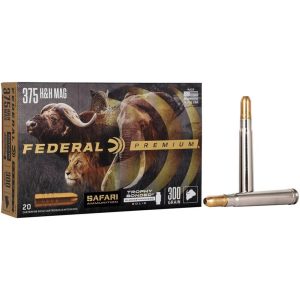 https3A2F2Fmedia.chattanoogashooting.com2Fimages2Fproduct2FFAP375T22FFAP375T2-1.jpg Federal Premium Cape-Shok Rifle Ammunition .375 H&H 300 gr TBSS 2440 fps - 20/ct