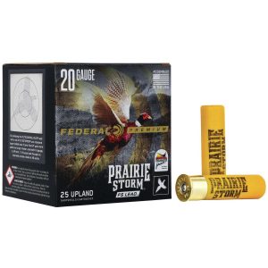 https3A2F2Fmedia.chattanoogashooting.com2Fimages2Fproduct2FFAPFX258FS42FFAPFX258FS4.jpg Federal Prairie Storm FS Lead Shotshells 20 ga 3" 1 1/4oz #4 25/ct