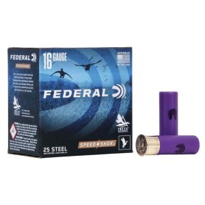 https3A2F2Fmedia.chattanoogashooting.com2Fimages2Fproduct2FFAWF16842FFAWF1684.jpg FEDERAL SPEED-SHOK HIGH VELOCITY STEEL 16GA 2-3/4" 15/16OZ 4 AMMO 25RD